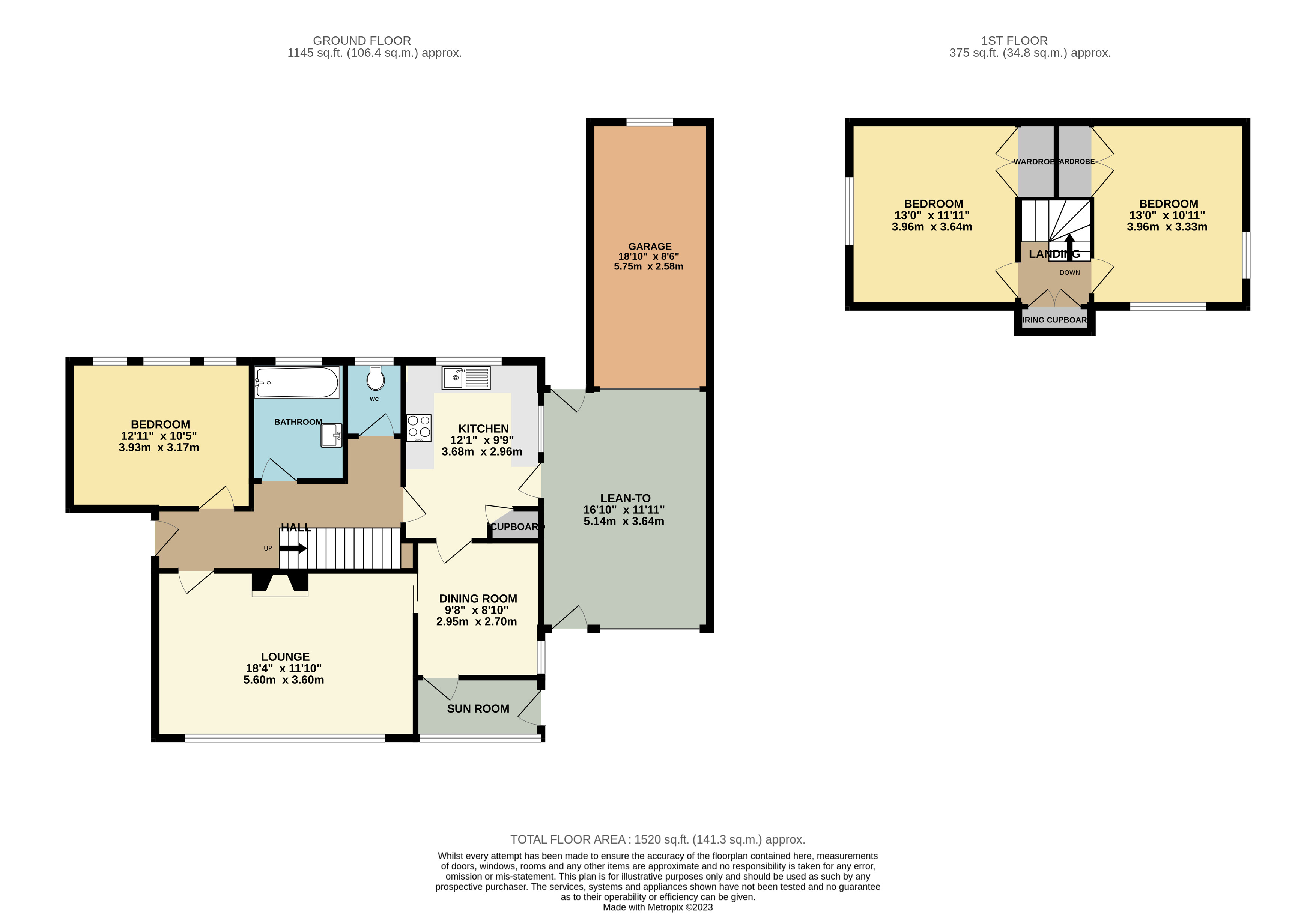 A Three Bedroom Detached Chalet In Little Common In Need Of ...